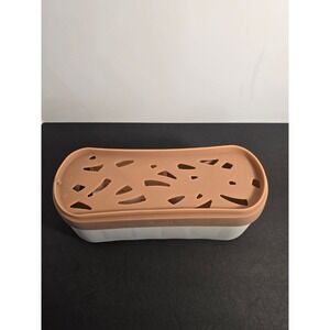 Lekue Quick Pasta Cooker Microwave Silicone w/ Lid Strainer Spanish Quality NEW